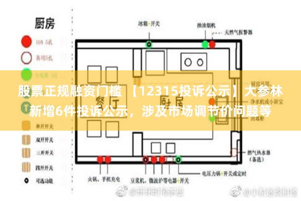 股票正规融资门槛 【12315投诉公示】大参林新增6件投诉公示，涉及市场调节价问题等