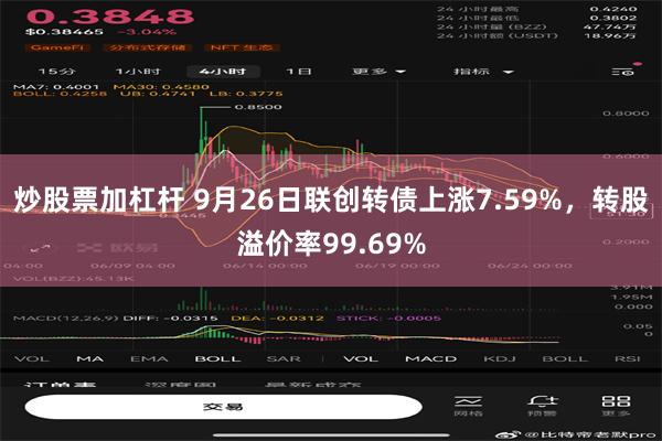 炒股票加杠杆 9月26日联创转债上涨7.59%，转股溢价率99.69%
